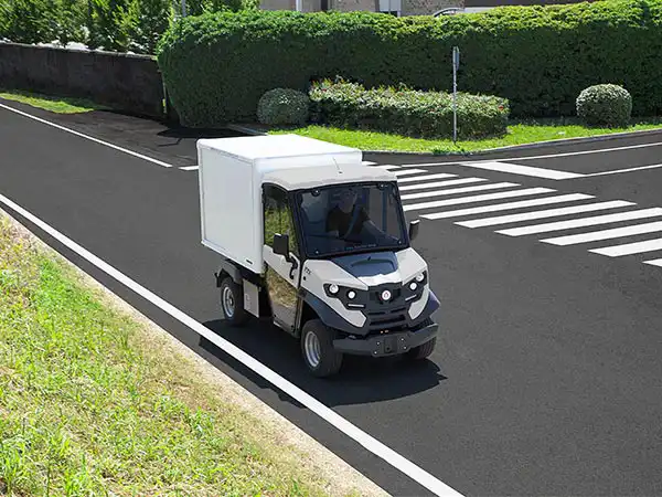 Small Electric Van - Alke' - Cargo Box: Perfect for the transport of goods