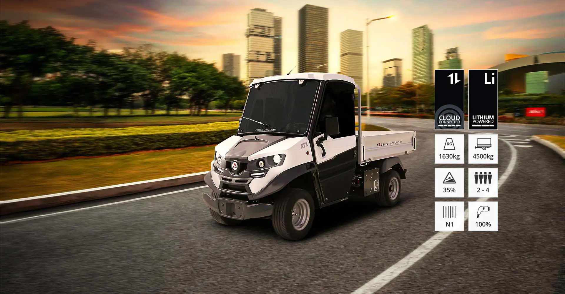 New Alke' electric vehicles N1 WLTP approved