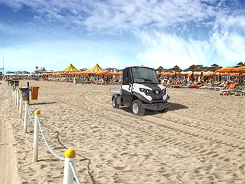 Zero emission vehicles - Sand