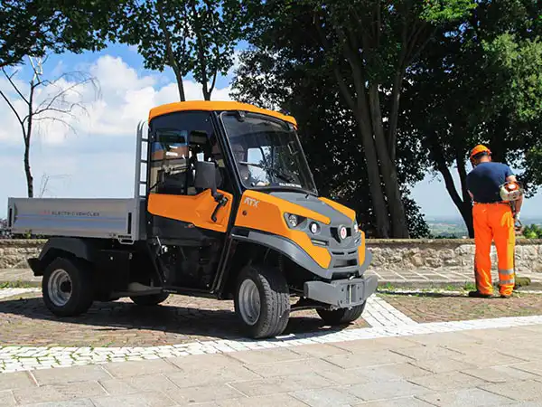 Electric utility vehicles for parks and gardens Alke'
